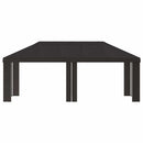 Gazebo Dække 6 x 3 m Antracit Polyester 190 gsm
