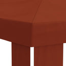 Gazebo Dække 6 x 3 m Terrakotta Polyester 190 gsm