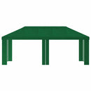 Gazebo Dække 6 x 3 m Grøn Polyester 190 gsm