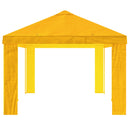 Gazebo Dække 6 x 3 m Gul Polyester 190 gsm