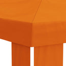 Gazebo Dække 6 x 3 m Orange Polyester 190 gsm