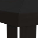 Gazebo Dække 6 x 3 m Sort Polyester 190 gsm