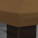 Gazebo Cover med sidevægge Gråbrun 600,5 x 300,5 cm Polyester