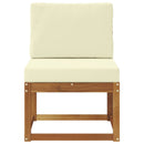 Udendørs Mellem Sofa Massivt Akacietræ