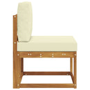 Udendørs Mellem Sofa Massivt Akacietræ