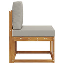 Udendørs Mellem Sofa Massivt Akacietræ