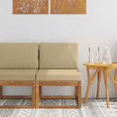Udendørs Mellem Sofa Massivt Akacietræ