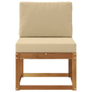 Udendørs Mellem Sofa Massivt Akacietræ