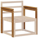 Armlæn 2 pcs Brun 59 x 6 x 61 cm Konstrueret træ