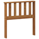 Armlænet 2 pcs Brun 60 x 6 x 61 cm Konstrueret træ