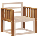 Armlænet 2 pcs Brun 60 x 6 x 61 cm Konstrueret træ
