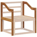 Armlæn 2 pcs Naturfarvet 59 x 4 x 73 cm Massivt Akacietræ