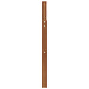 Armlæn 2 pcs Naturfarvet 59 x 4 x 73 cm Massivt Akacietræ