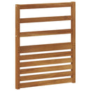 Armlæn 2 pcs Brun 59 x 4 x 73 cm Konstrueret træ