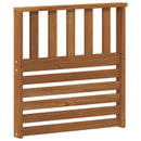 Armlæn 2 pcs Brun 60 x 6 x 61 cm Konstrueret træ