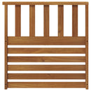 Armlæn 2 pcs Brun 60 x 6 x 61 cm Konstrueret træ