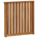 Armlænet 2 pcs Brun 60 x 6 x 61 cm Konstrueret træ
