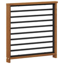 Armlæn 2 pcs Naturfarvet 60 x 6 x 61 cm Massivt Akacietræ