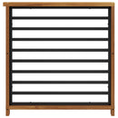 Armlæn 2 pcs Naturfarvet 60 x 6 x 61 cm Massivt Akacietræ