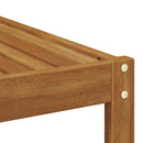 Udendørs Bord Naturfarvet 79 x 79 x 37 cm