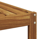 Udendørs puf Naturfarvet 79 x 79 x 37 cm