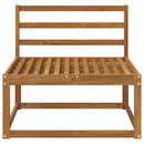 Udendørs Mellem Sofa Naturfarvet 79 x 83 x 73 cm