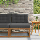 Udendørs Mellem Sofa Naturfarvet
