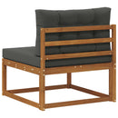 Udendørs Mellem Sofa Naturfarvet
