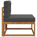 Udendørs Mellem Sofa Naturfarvet