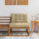 Udendørs Mellem Sofa Naturfarvet