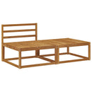 Sektionel sofa enheder 2 Stk Naturfarvet