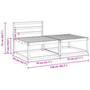 Sektionel sofa enheder 2 Stk Naturfarvet