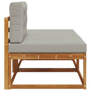 Sektionel sofa enheder med pude 2 Stk Naturfarvet