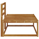Udendørs end sofa Naturfarvet 115 x 83 x 73 cm