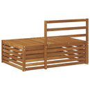 Udendørs end sofa Naturfarvet 115 x 83 x 73 cm