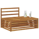 Udendørs end sofa Naturfarvet 115 x 83 x 73 cm