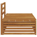 Udendørs end sofa Naturfarvet 115 x 83 x 73 cm