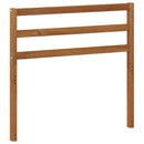 Armlæn 2 pcs Naturfarvet 79 x 4 x 73 cm Massivt Akacietræ