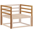 Armlæn 2 pcs Naturfarvet 79 x 4 x 73 cm Massivt Akacietræ