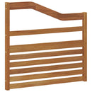 Armlæn 2 pcs Brun 79 x 4 x 73 cm Konstrueret træ