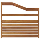 Armlæn 2 pcs Brun 79 x 4 x 73 cm Konstrueret træ