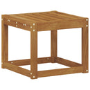Skammel Bænk Naturfarvet 43 x 43 x 37 cm Massivt Akacietræ