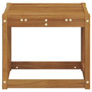 Skammel Bænk Naturfarvet 43 x 43 x 37 cm Massivt Akacietræ