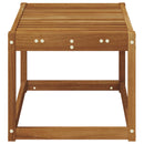 Udendørs Skammel Bænk Naturfarvet 79 x 43 x 37 cm