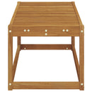 Udendørs Skammel Bænk Naturfarvet 115 x 43 x 37 cm