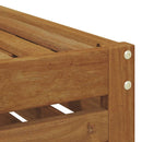 Udendørs Skammel Bænk Naturfarvet 115 x 43 x 37 cm
