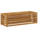 Udendørs Skammel Bænk Naturfarvet 115 x 43 x 37 cm