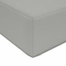 Udendørs Sofa Pude Polyester Grå 60 x 60 cm