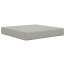 Udendørs Sofa Pude Polyester Grå 60 x 60 cm