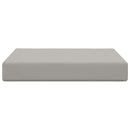 Udendørs Sofa Pude Polyester Grå 60 x 60 cm